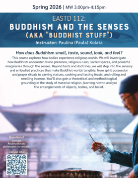 EASTD 112 Buddhism and the Senses